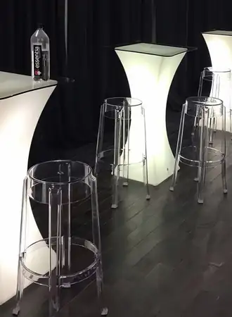 clear ghost stool 8