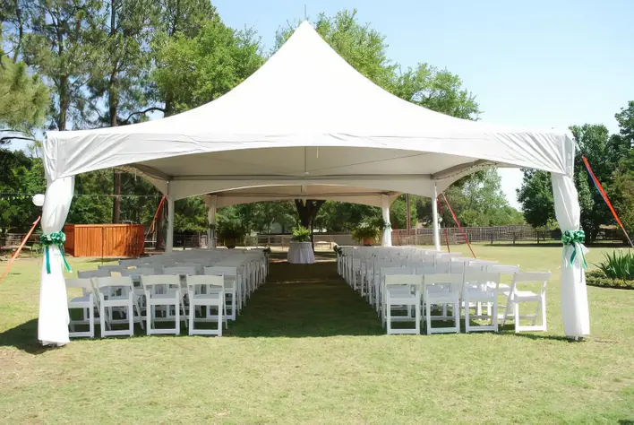 Marquee and Chair for Events in Park