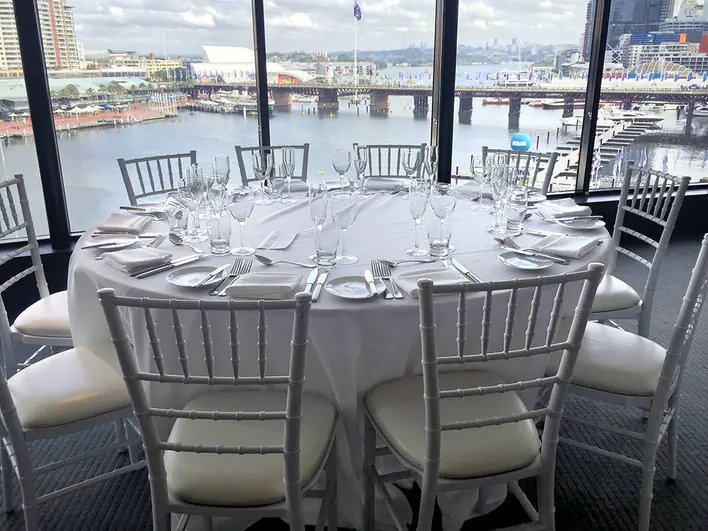 White Tiffany Chair for events in Brighton