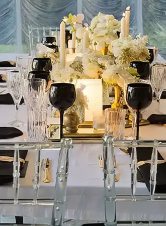 Tiffany Chair for events in Manor Lakes