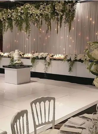Gloss bridal table 5