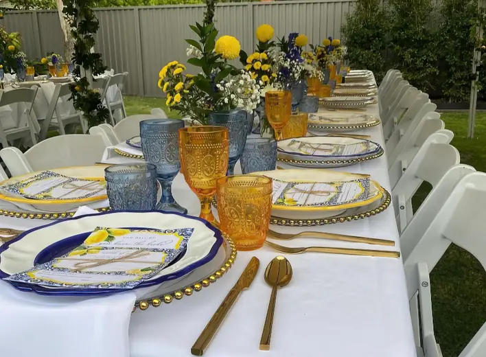 Table for events Carrs Park &amp; melbourne