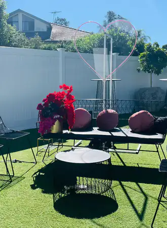 wire cocktail lounge furniture