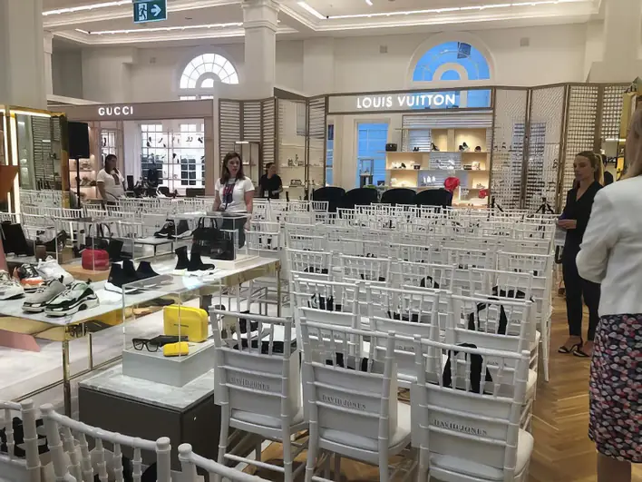Tiffany Chair for events in Mount Lewis