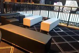 Ottoman Bench Hire Melbourne