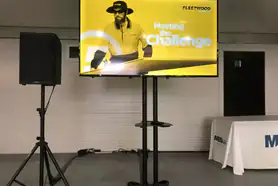 Tv And Stand Hire Party Hire Group 768x576 1 300x225