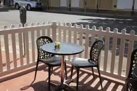 White Picket Fence In Restaurant