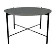 Black Cross Coffee Table Hire