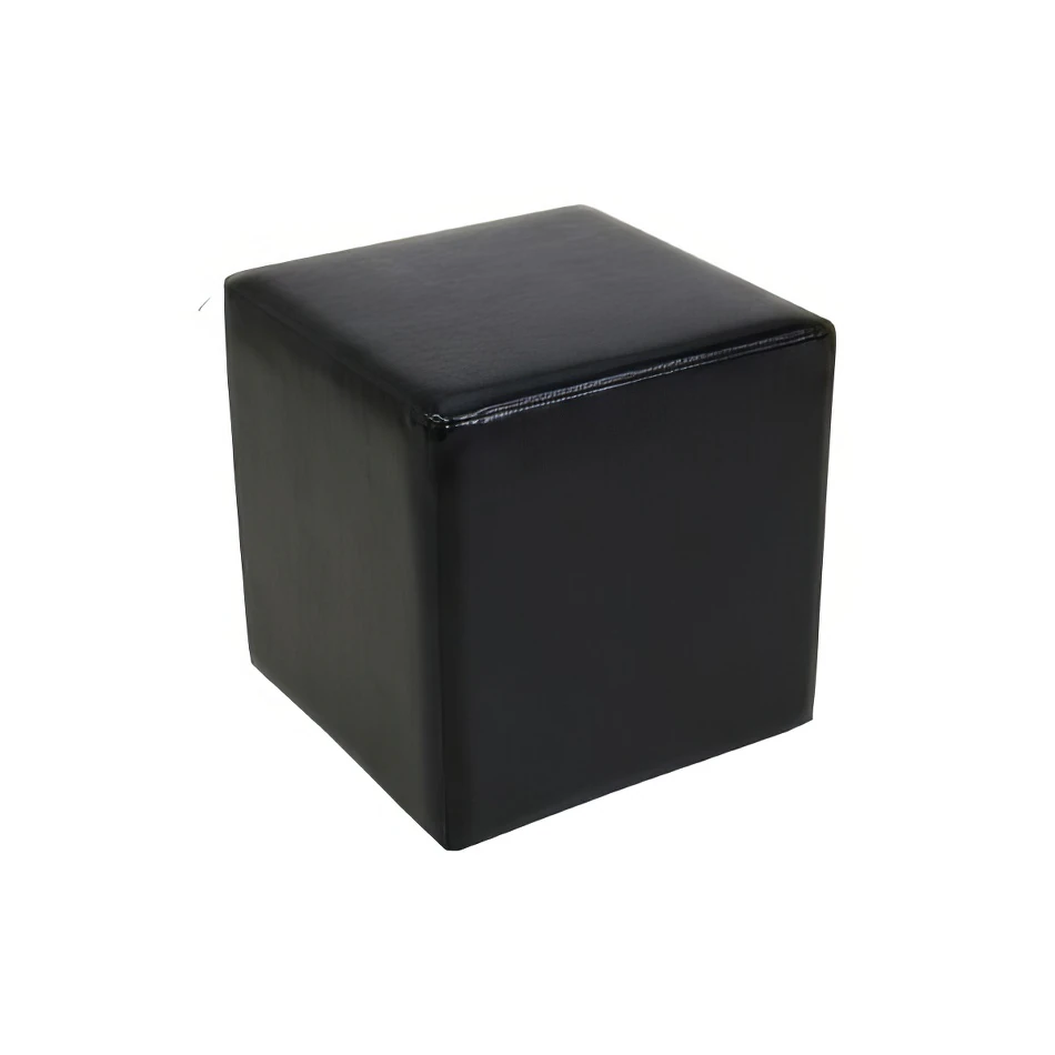 Black Ottoman Cube