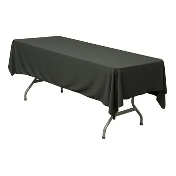 Black Tablecloth For Standard Trestle Table
