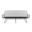Black Arrow 3 Seater Sofa