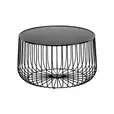 Black Wire Coffee Table Hire