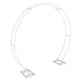 Our bridal arch available for hire