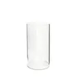Clear Acrylic Round Plinth Hire - Medium