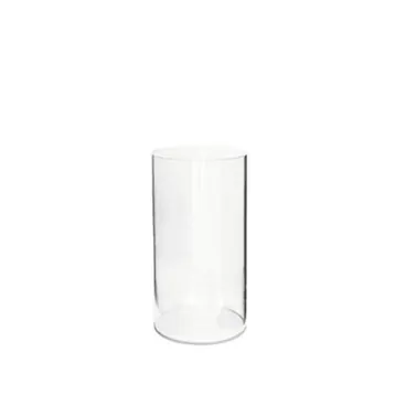 Clear Acrylic Round Plinth Hire - Small