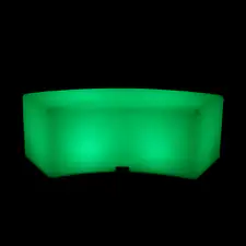 Glow Curved benches