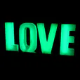 Glow Letters Hire