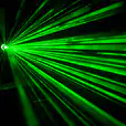 Rent a mesmerizing green laser beam for your next event in a dimly lit room.