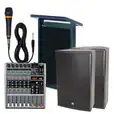 Lectern With Sound System video splash image