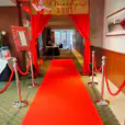 Our Red Carpet Hired for a show entrance