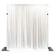 Silk white drapes for hire in Sydney