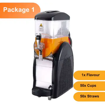 Single Bowl Slushie Machine Pkg 1 - 60 Drinks