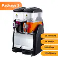 Slushie Machine Hire: Pkg 3 - *240 Drinks*