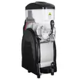 Slushie Machine Hire: Pkg 1 - A black and white ice cream machine with a lid that can make up to 60 drinks.