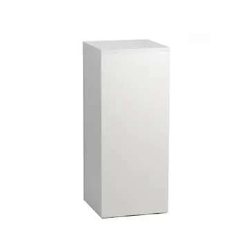 White Square Timber Plinth Hire - Large