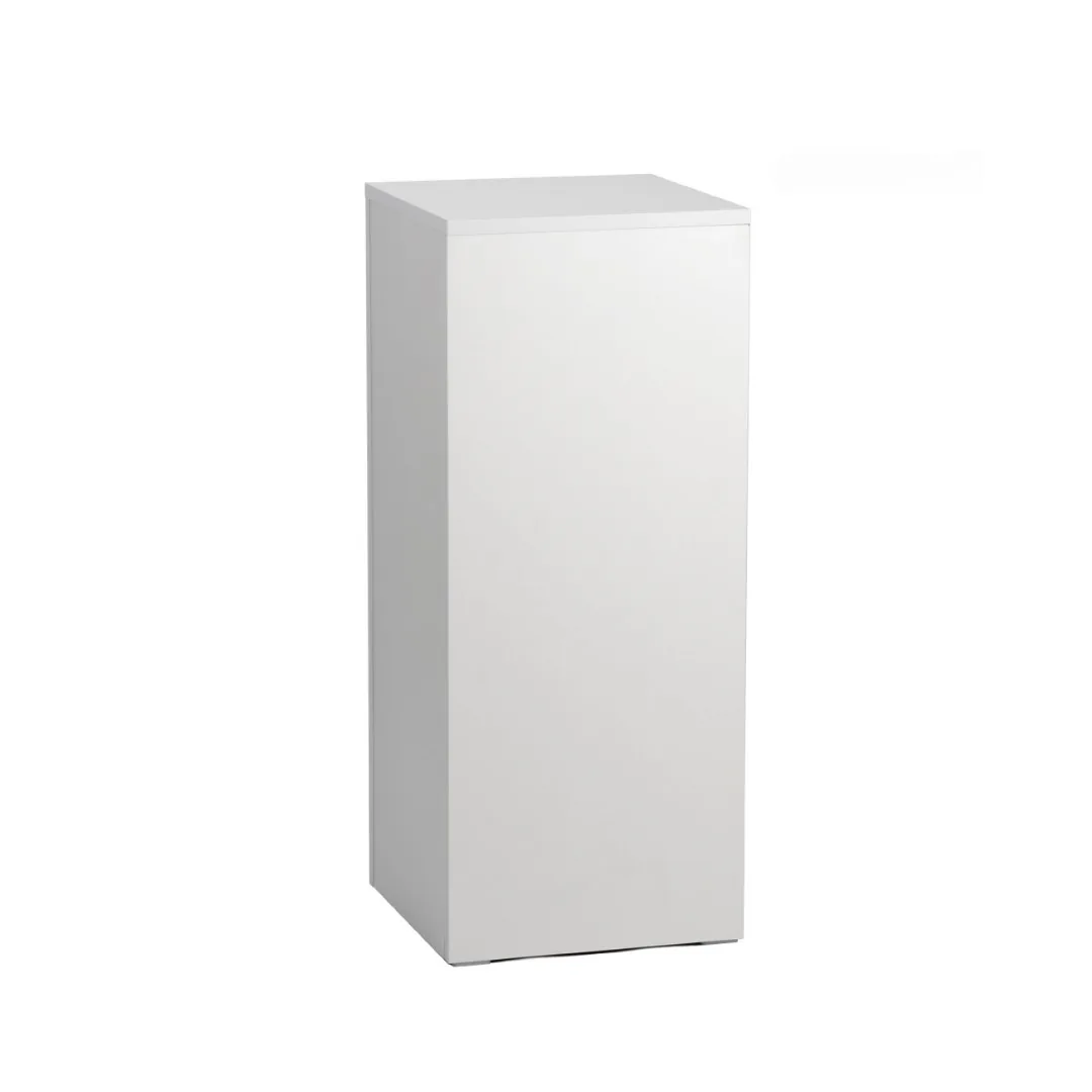 White Square Timber Plinth Hire - Large