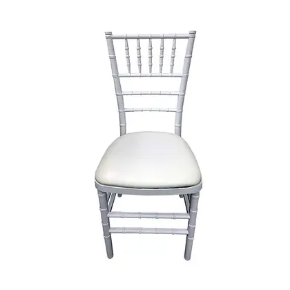 White Tiffany Chair Hire
