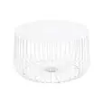 White Wire Coffee Table Hire