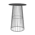 Black Wire Cocktail Table Hire