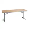 Timber Trestle Table 2.4m Hire