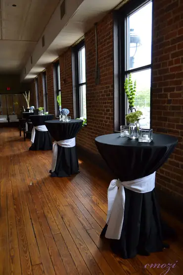 Milestone birthday party setup