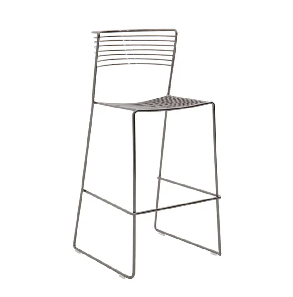 Avery Bar Stool Gun Metal