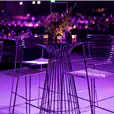 Gun metal Avery bar stools arranged at a high bar at a brand activation event