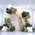 A Beautiful large balloon garland package for hire