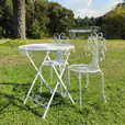 Our ceremony signing table and chair package in a beautiful park