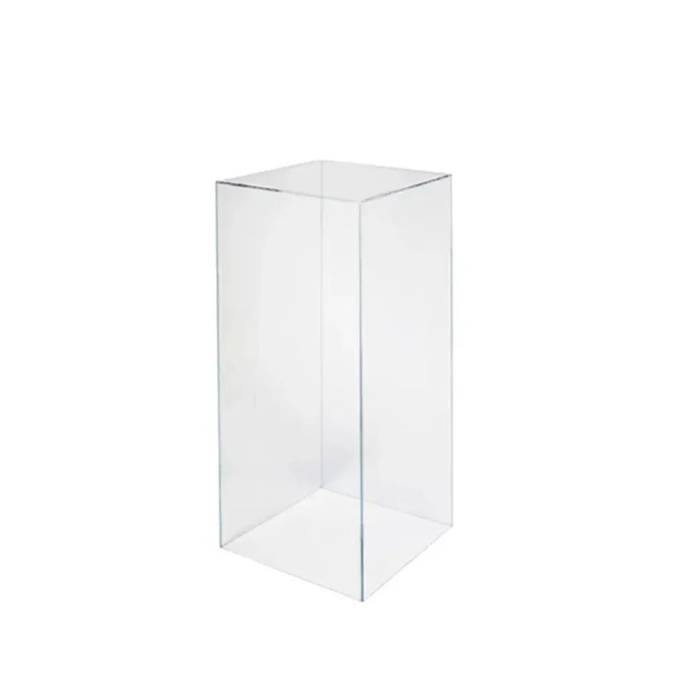 Clear Acrylic Plinths - 36cm Set of 3