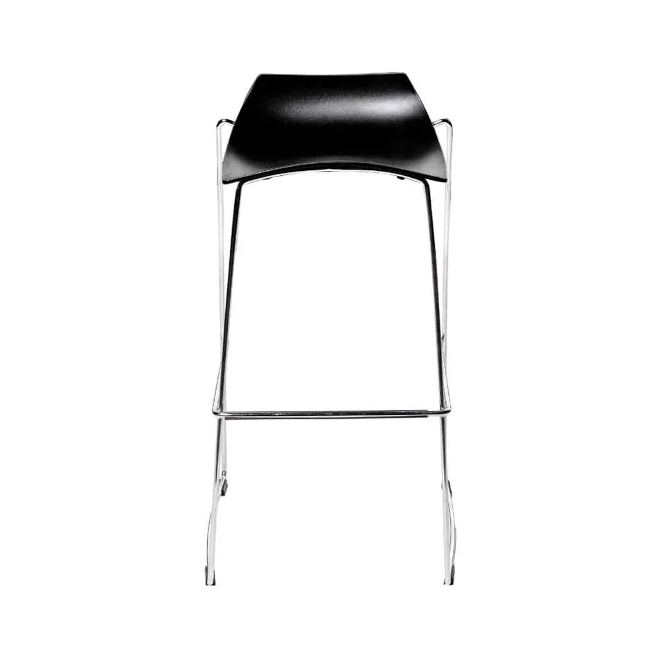 Exhibition Stool Black