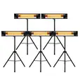 Pkg 5 - 5 x Electric Radiant Heater Hire