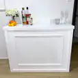 Front view of our service counter bar