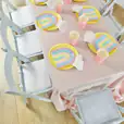 Kids gladiator chairs hired for a birthday party
