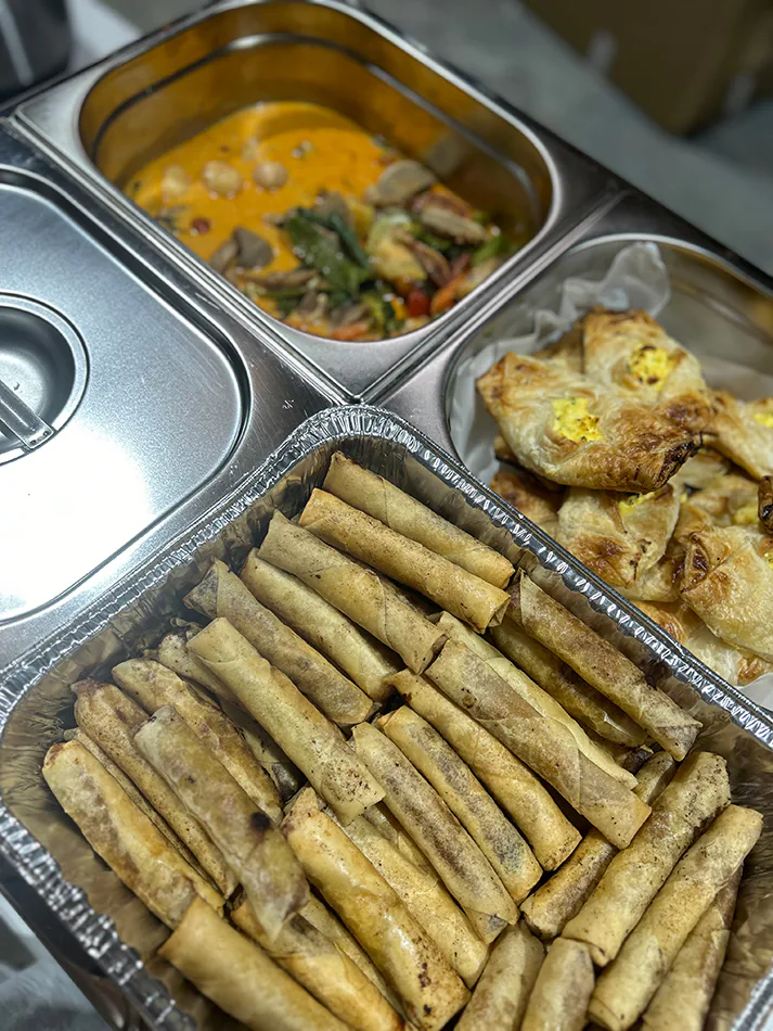 Our Bain Marie hired to heat food at an event