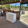 Our service counter in use at a function