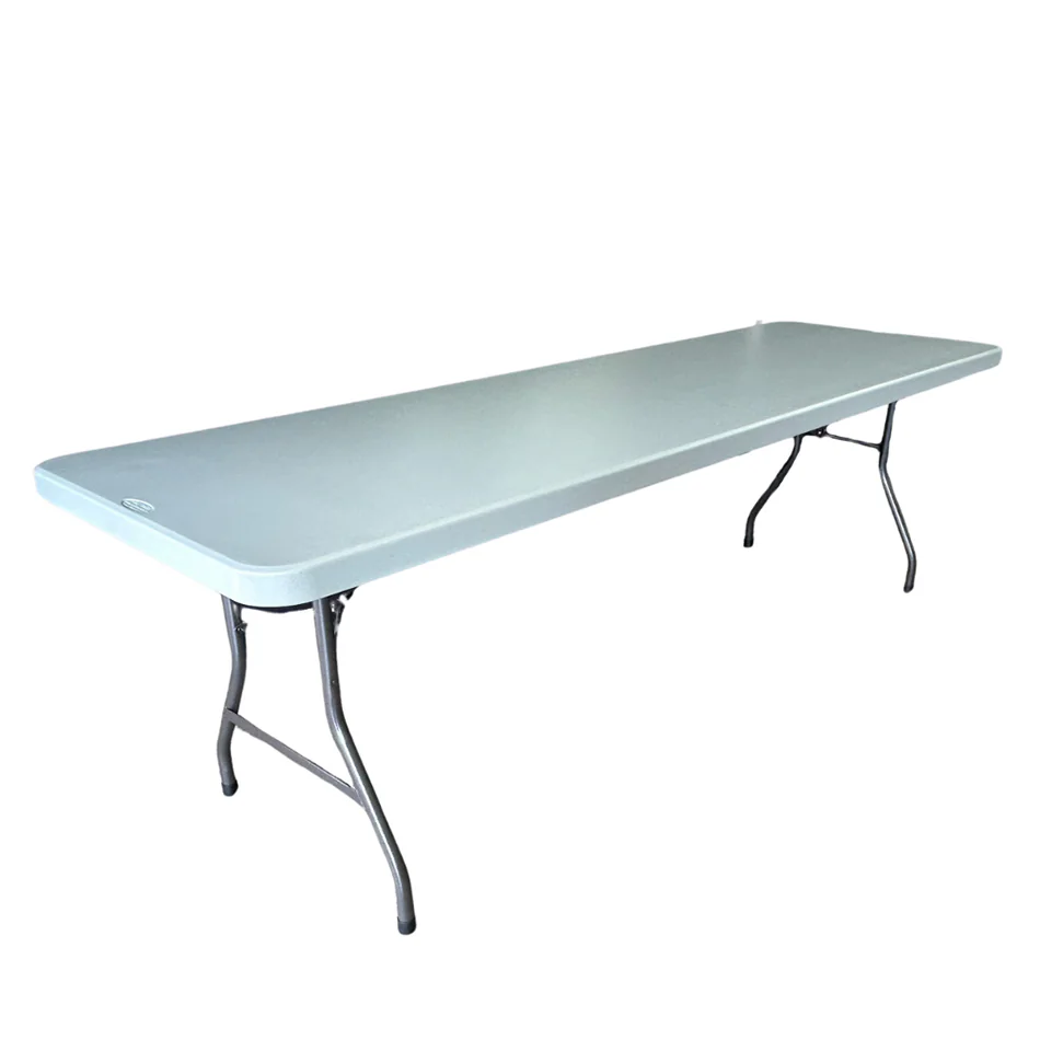 Plastic Trestle Table 2.4m Hire