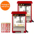 Popcorn Machine Hire - Package 6 (500 Serves)