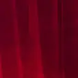 Red velvet draping with gold bollards and red ropes creating a formal event entry area inside a modern venue