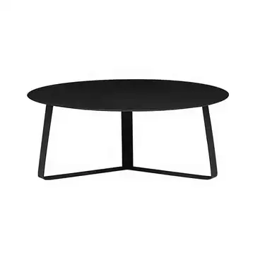 Black Round Coffee Table Hire